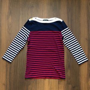 Ralph Lauren stripped nautical shirt